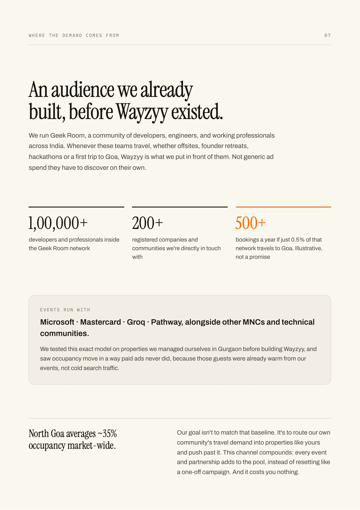 Where Demand Comes From